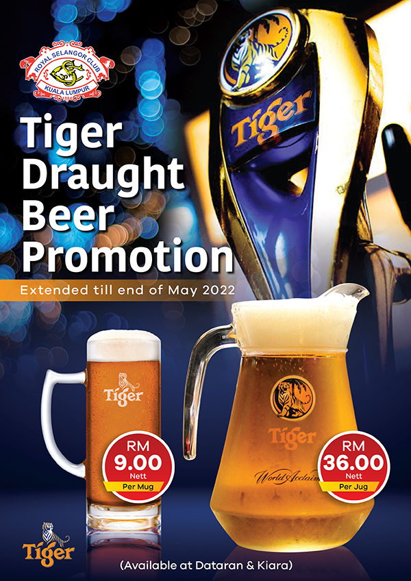 Tiger Draught Beer Promotion