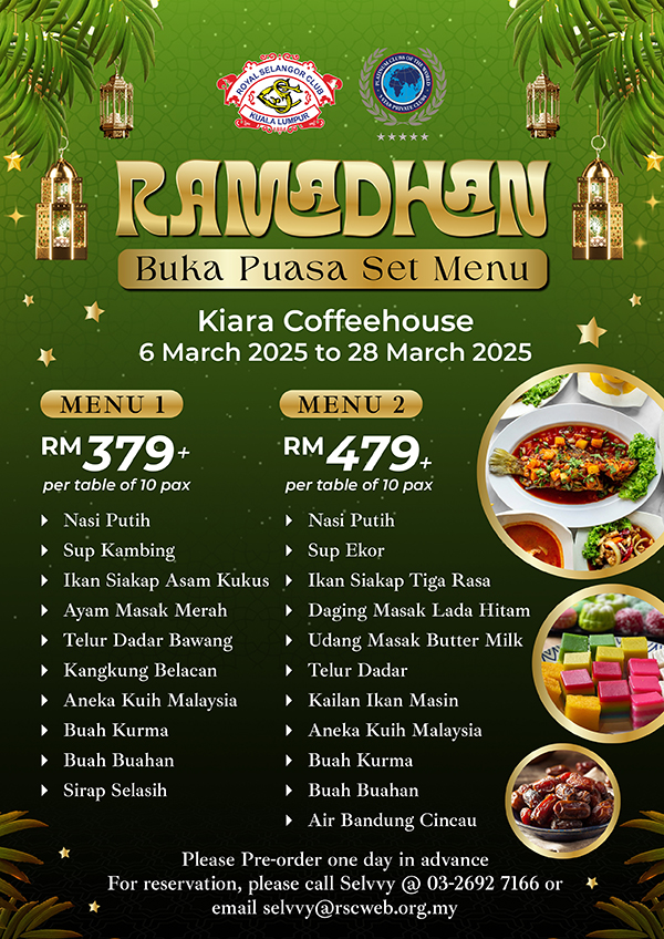 Ramadhan Buka Puasa Set Menu